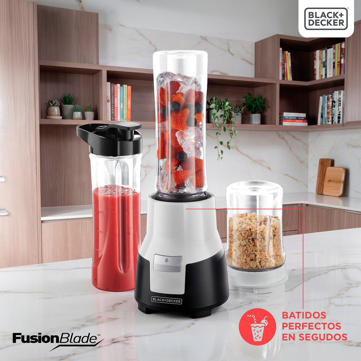 Licuadora Personal Black+Decker Fusionblade Pb22340