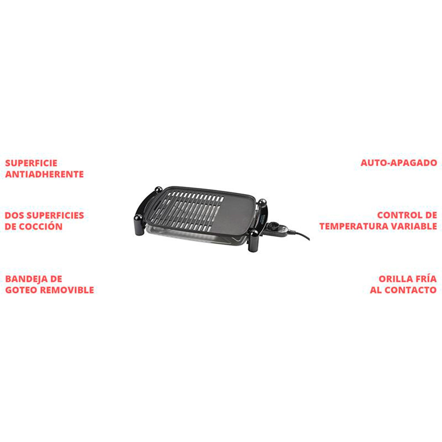 Parrilla Eléctrica Black+Decker Ig201