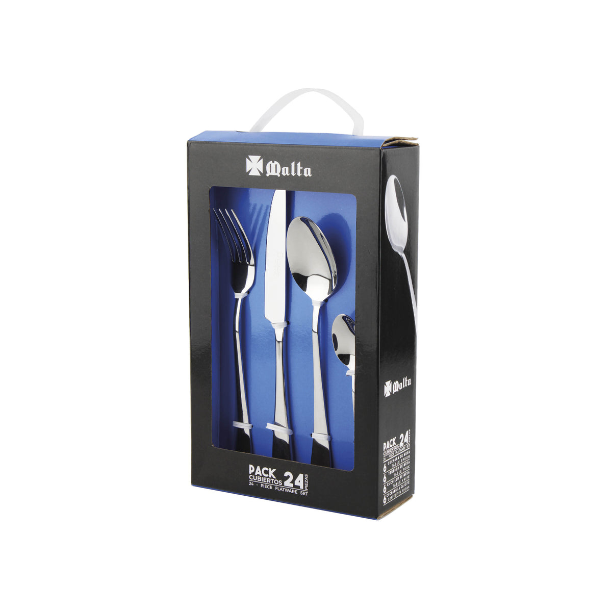 Set Cubiertos Cruz De Malta 24 piezas Modelo 1305