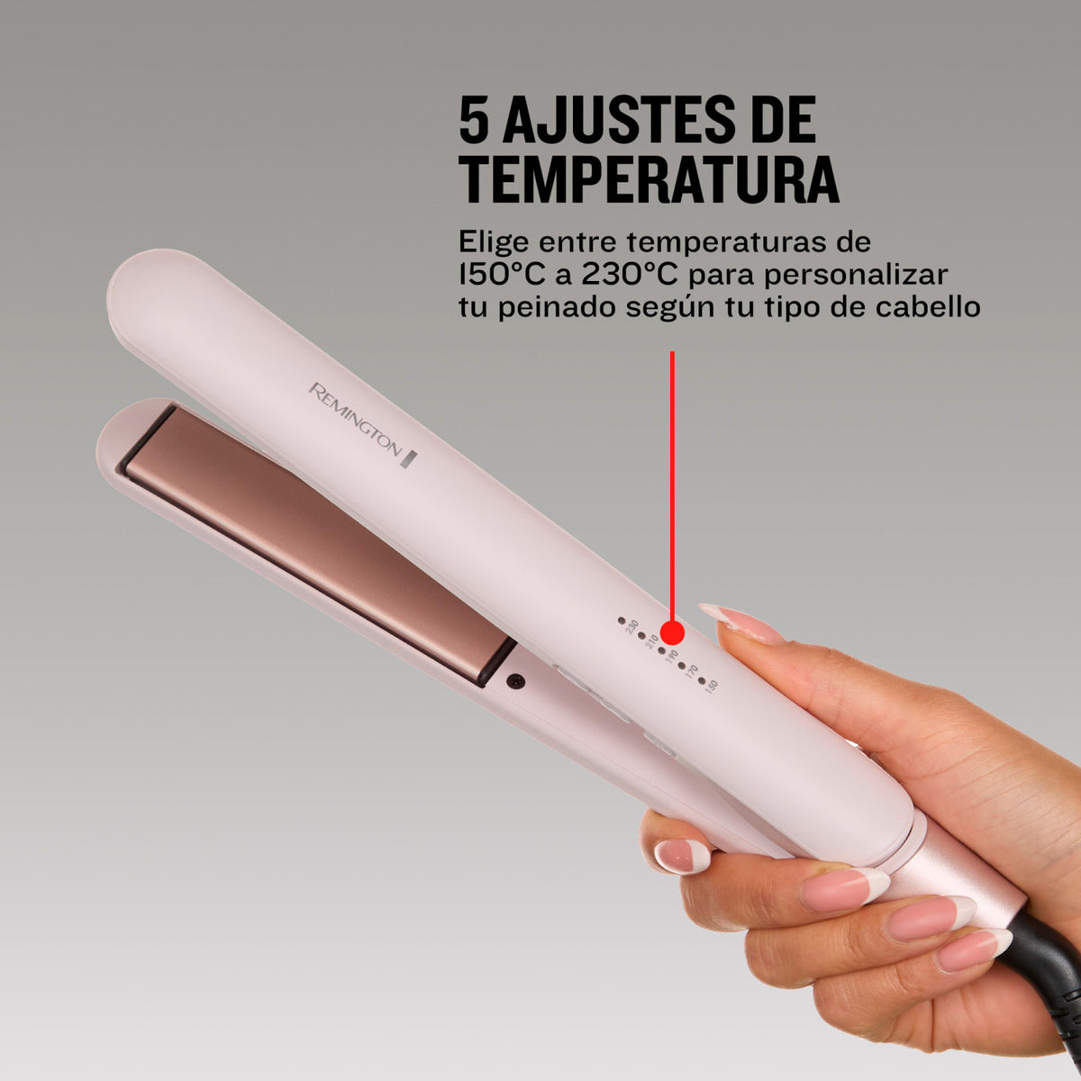 Plancha De Pelo Remington Almond Allure S4807