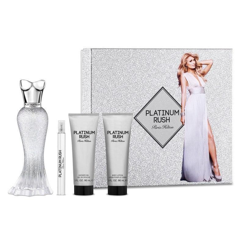 Paris H. Plat Rush 100ML+Shower Gel+Body+Vaporizador 10ML