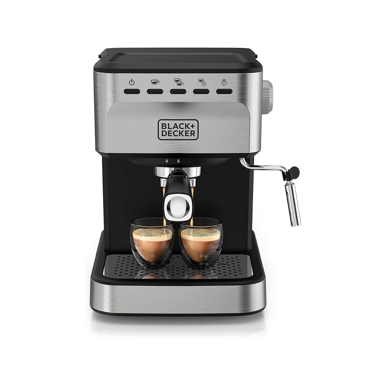 Cafetera Espresso 20 Bares capsulas-café molido Black+Decker