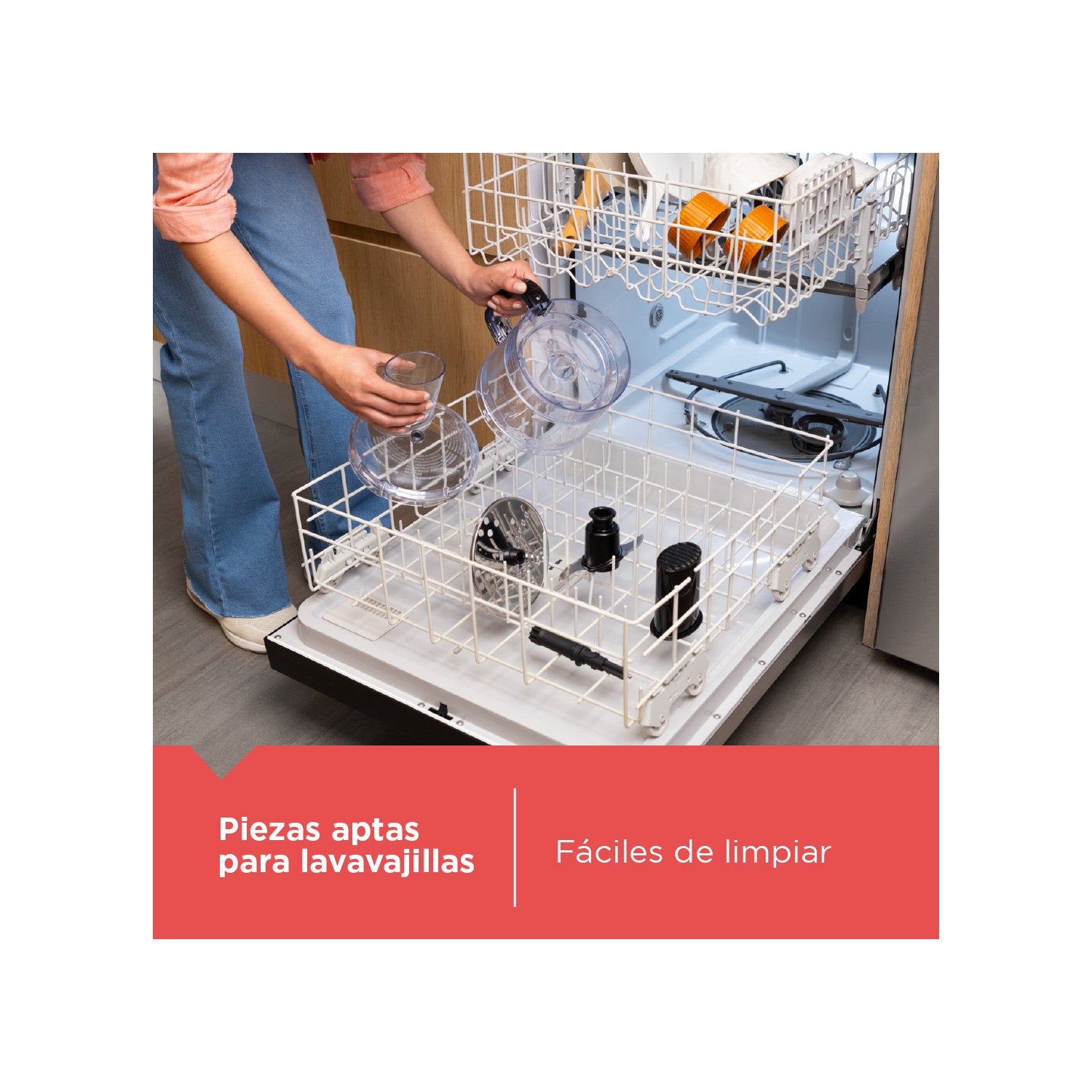 Procesador de Alimentos Black+Decker Silencioso FP4342