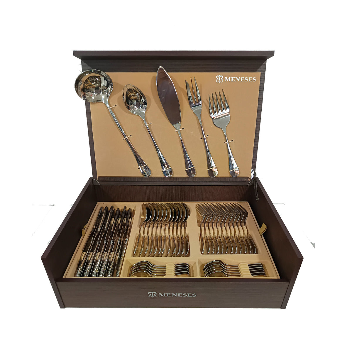 Maleta de Cuchilleria Meneses Mod.164 113 Pzs.