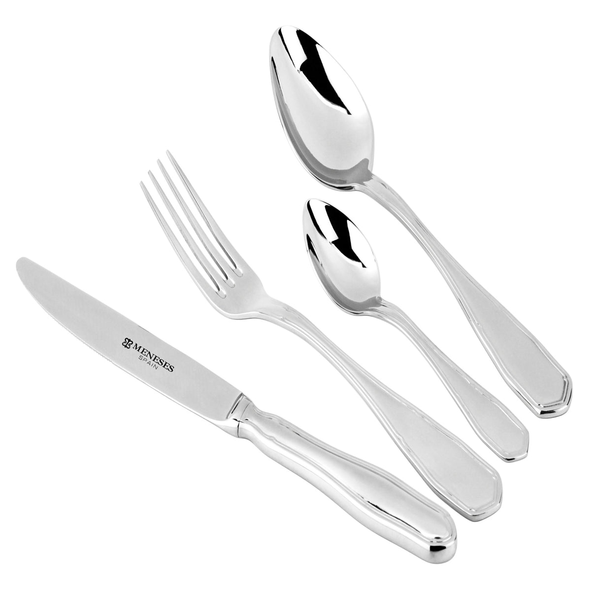 Maleta De Cuchillería Meneses Inglete 107 Acero Inox 113 P
