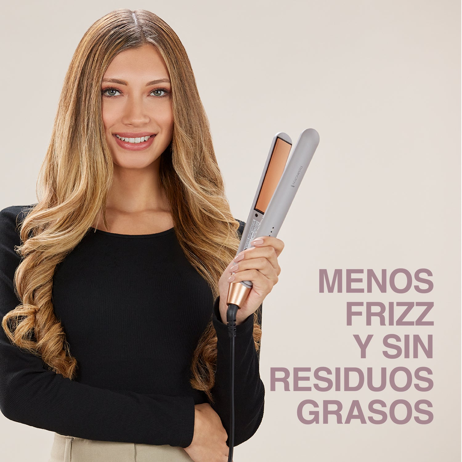 Plancha De Pelo Remington S31A Colágeno y Biotina
