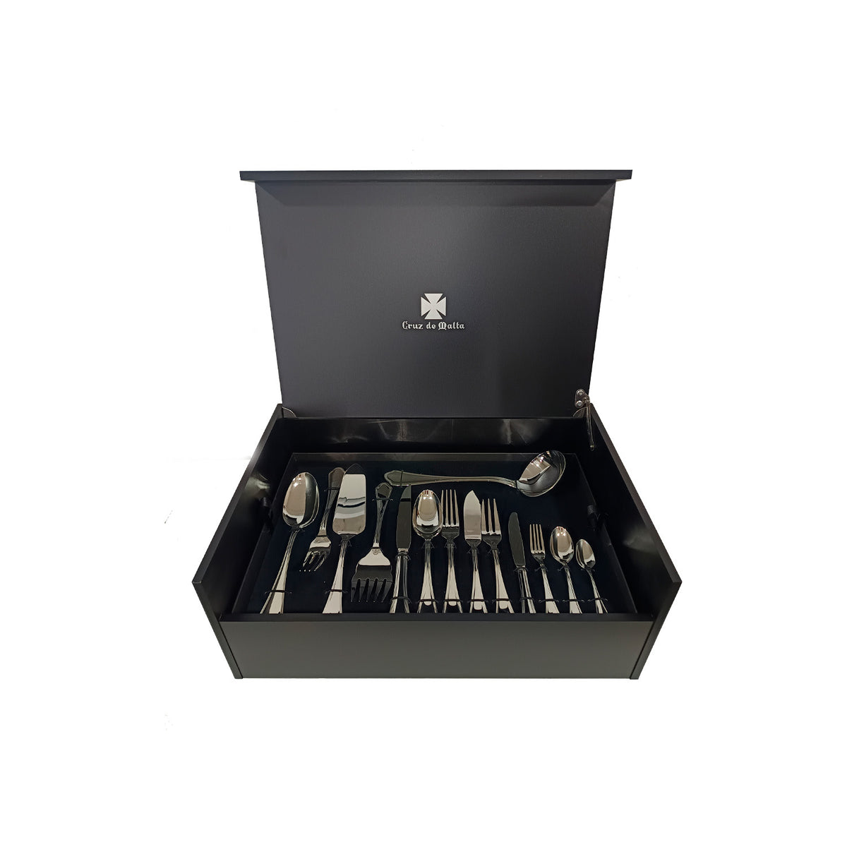 Maleta de Cuchilleria Cruz De Malta Mod. Wellington 113 Pzs