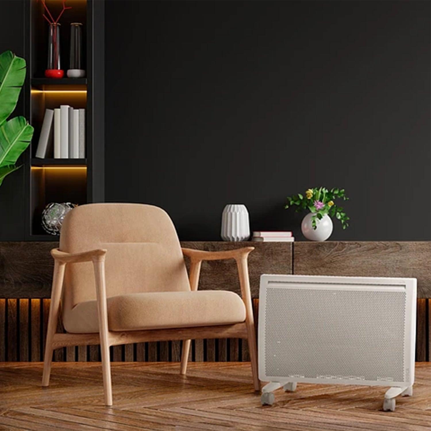 Calefactor Eléctrico Thelios Wifi 1500W Radiante