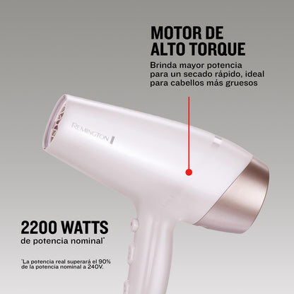Secador De Pelo Remington Almond Allure D4807 2.200W