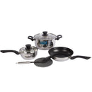 Bateria De Cocina Acero Inoxidable 7 piezas Vitrex-2