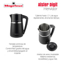 Hervidor Digital 1.7L Magefesa Alster Digit Mgf3642-3