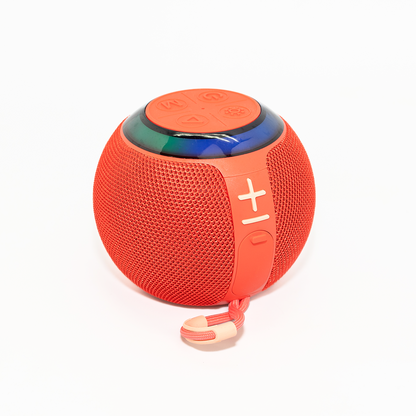 Parlante Mini Bluetooth KDK Orb Bola 8W Naranjo