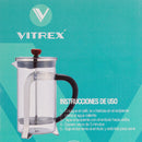 Cafetera Francesa Embolo Vitrex Chennai 600 ML-3