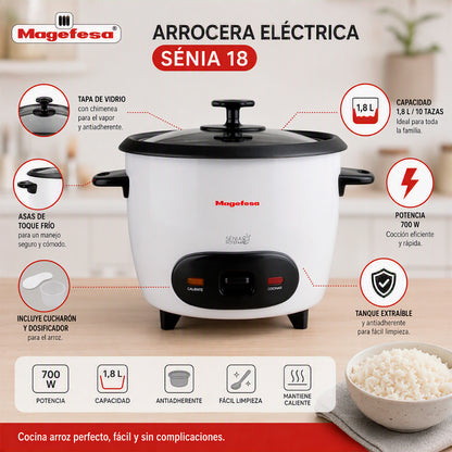 Arrocera Eléctrica Magefesa 1.8 L Senia MGF3744