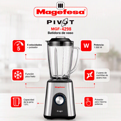 Licuadora Magefesa Pivot MGF4298