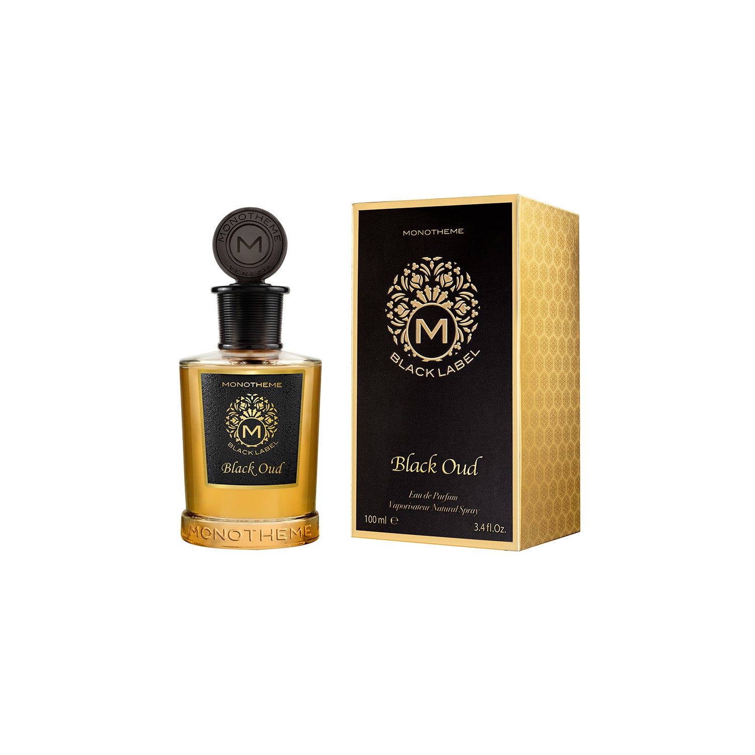 Monotheme Black Label Black Oud EDP 100 Ml - 0