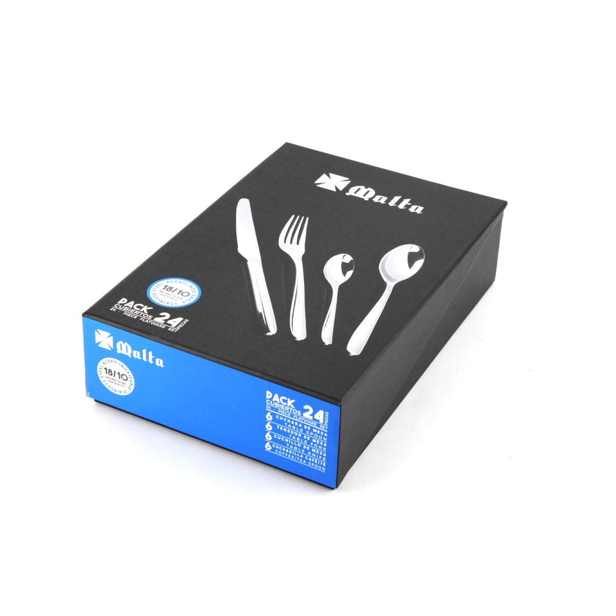 Set Cubiertos Cruz De Malta  24 piezas Modelo 1621