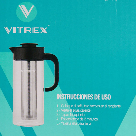 Caferera - Tetera Kaylan Vitrex 900 ML