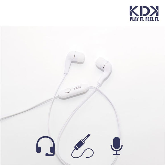 Audifonos Con Cable KDK Line Tipo Jack 3.5mm.