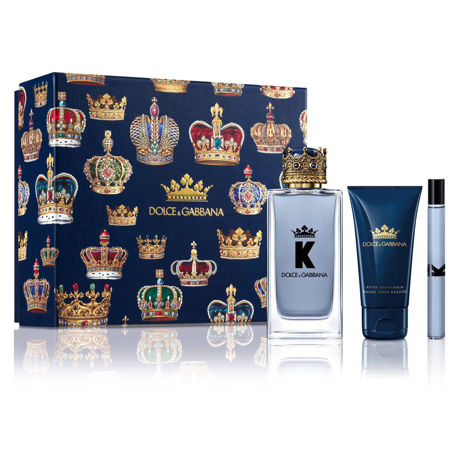 Set Dolce & Gabbana K EDT 100Ml  Shower Gel Travel Spray