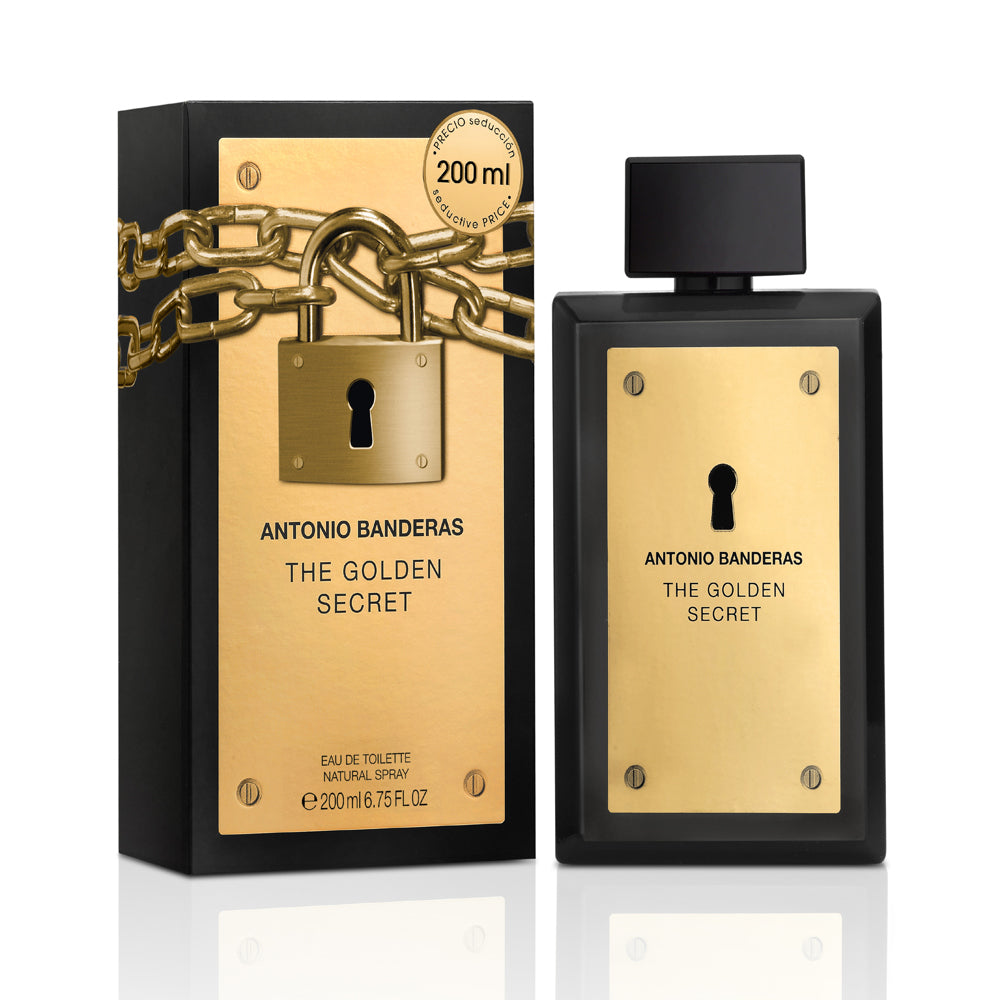 ANTONIO BANDERAS GOLDEN SECRET EDT 200ML