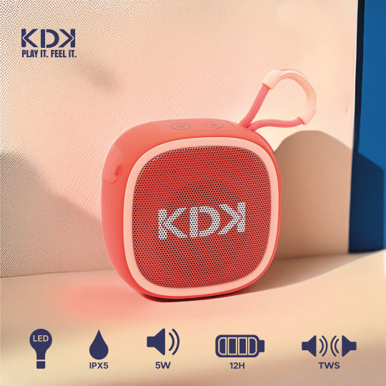 Parlante Mini Bluetooth KDK Spark 5W Naranjo