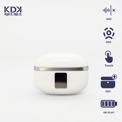 Audifonos Inalámbricos Bluetooth KDK Echo Blanco