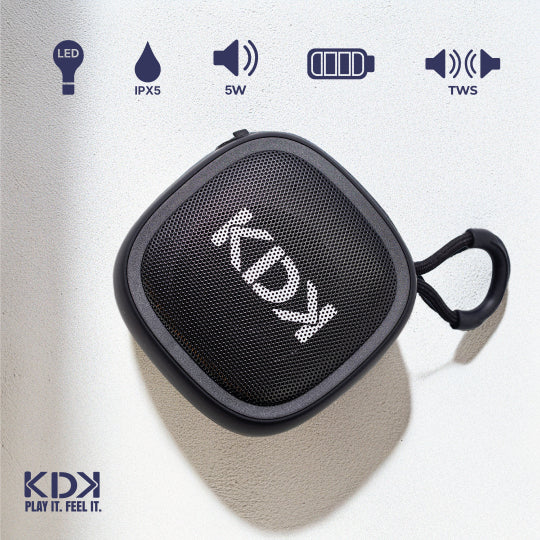 Parlante Mini KDK Bluetooh Negro 5W