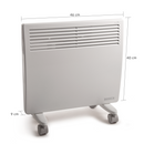 Calefactor Eléctrico Bosca B1000 Wifi Convector-6