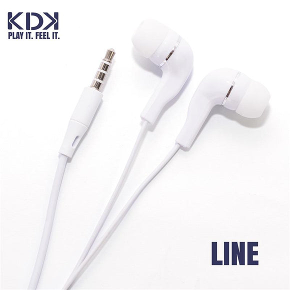 Audifonos Con Cable KDK Line Tipo Jack 3.5mm.