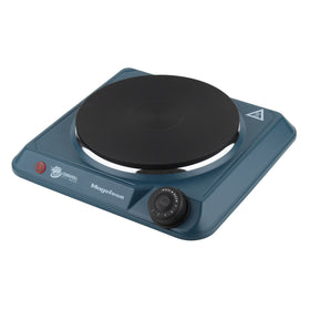 Cocina Electrica Encimera 1 Plato 1400W Azul