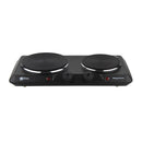 Cocina Electrica Encimera 2 Plato 2000W Negra-3