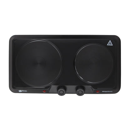 Cocina Electrica Encimera Magefesa 2 Platos 2000W Negra