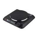 Cocina Electrica Encimera 1 Plato 1400W Negra-1