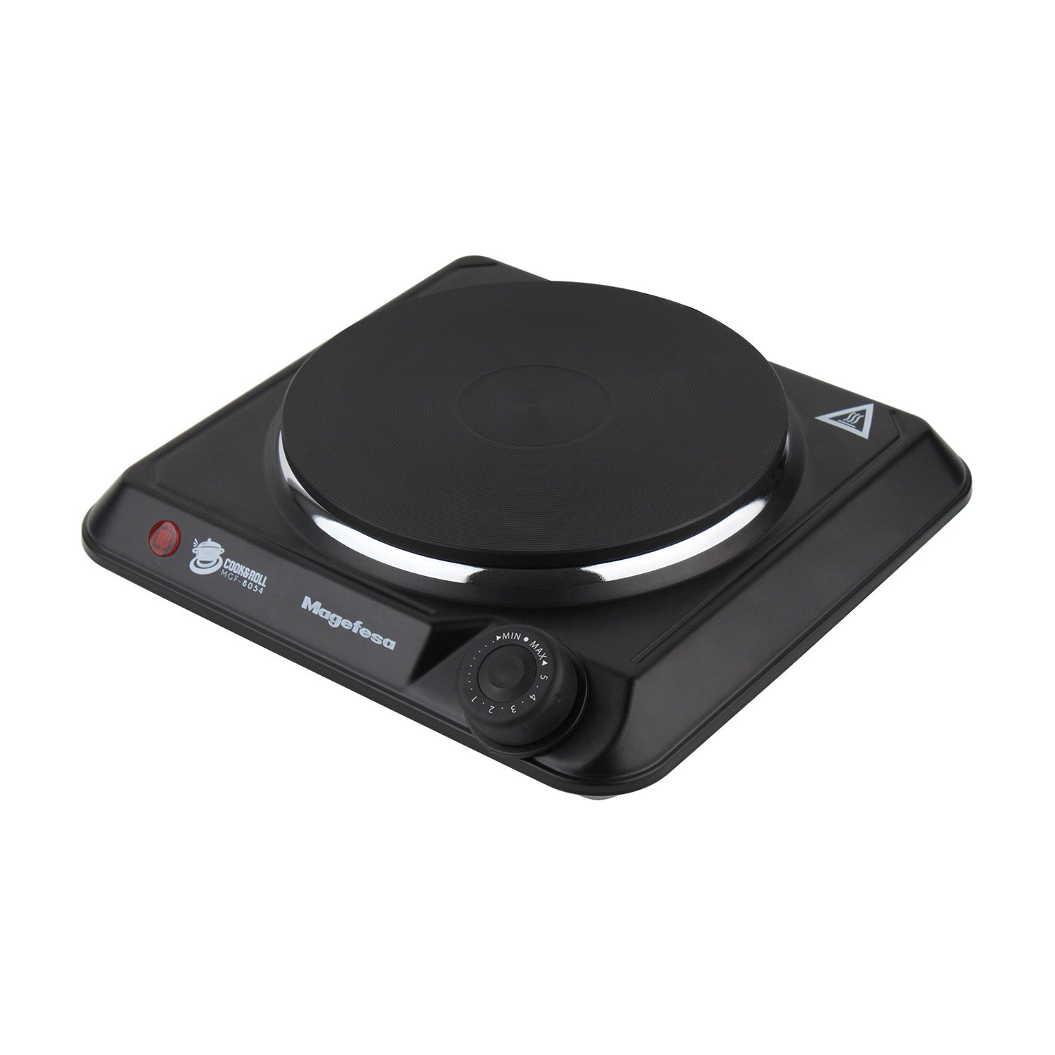 Cocina Electrica Encimera Magefesa 1 Plato 1400W Negra