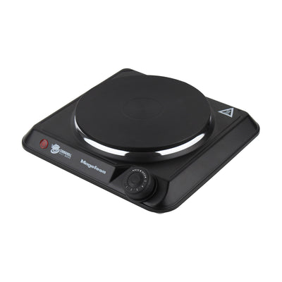 Cocina Electrica Encimera 1 Plato 1400W Negra