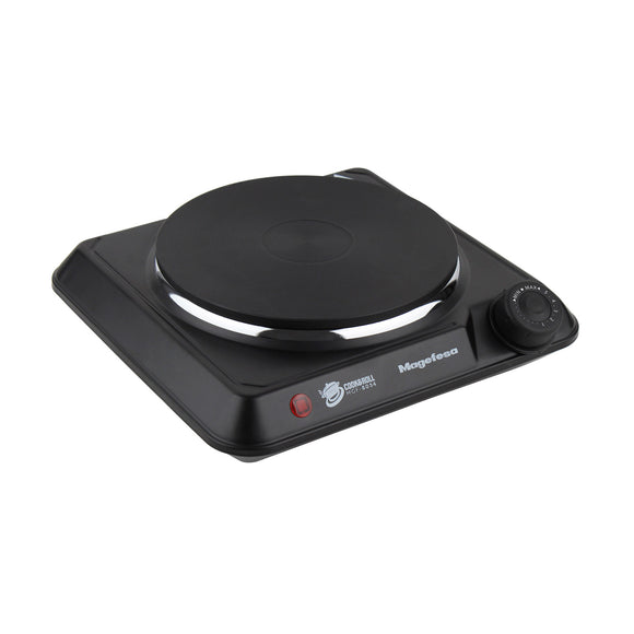 Cocina Electrica Encimera 1 Plato 1400W Negra
