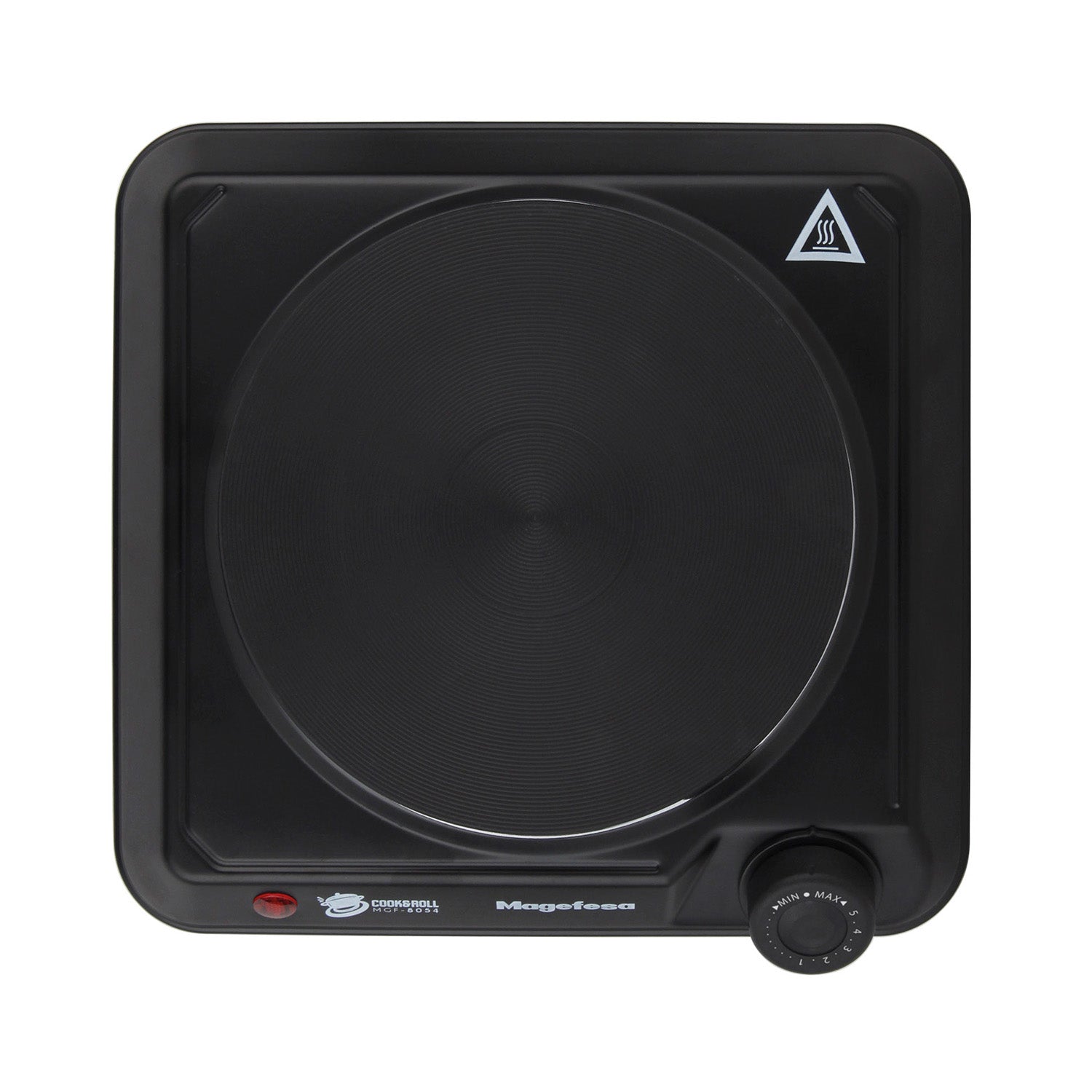 Cocina Electrica Encimera Magefesa 1 Plato 1400W Negra