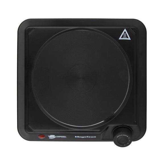 Cocina Electrica Encimera 1 Plato 1400W Negra