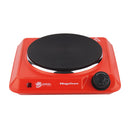 Cocina Electrica Encimera 1 Plato 1400W Roja-3