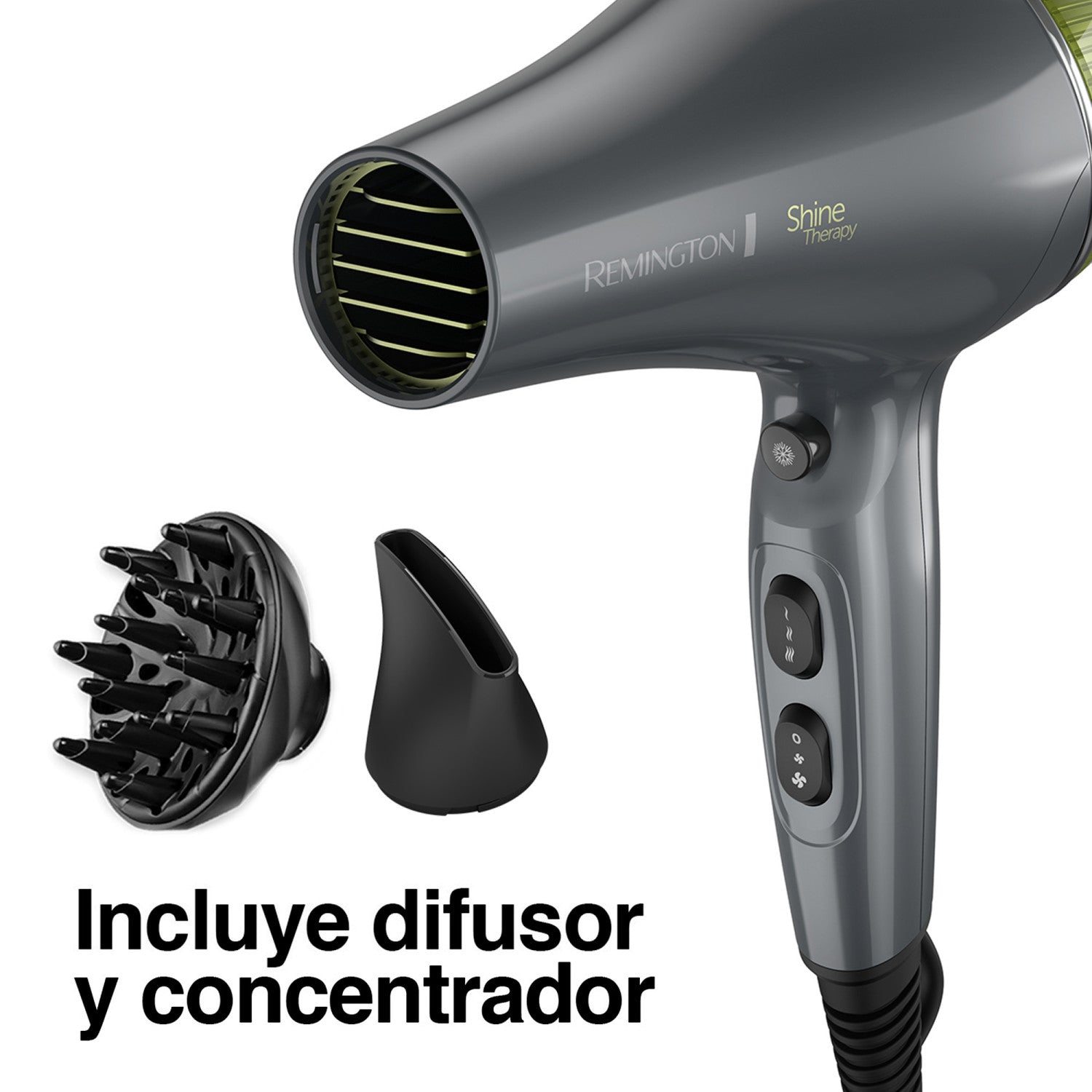 Secador De Pelo Remington Shine Therapy AC D18A