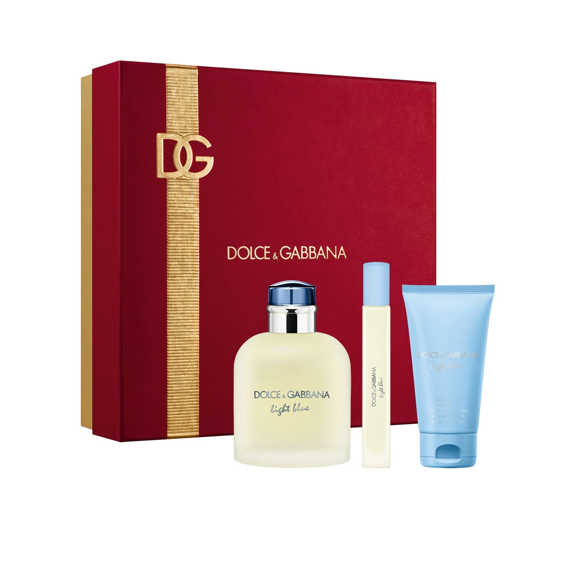 Set Ligth Blue Eau De Toilette 125ML+Shower Gel+Travel Spray