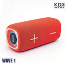Parlante Mini Bluetooth KDK Wave 10W Naranjo-3
