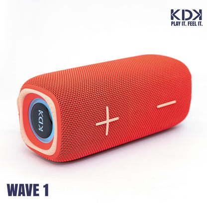 Parlante Mini Bluetooth KDK Wave 10W Naranjo