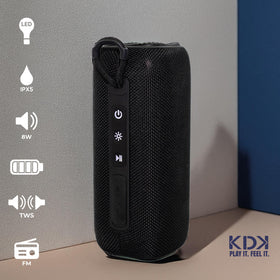 Parlante Mini Bluetooth KDK Wave 10W Negro - 0