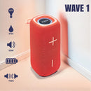 Parlante Mini Bluetooth KDK Wave 10W Naranjo-2
