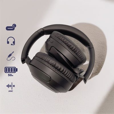 Audifonos Inalámbrico Bluetooth KDK Zen Negro 50hrs - 0