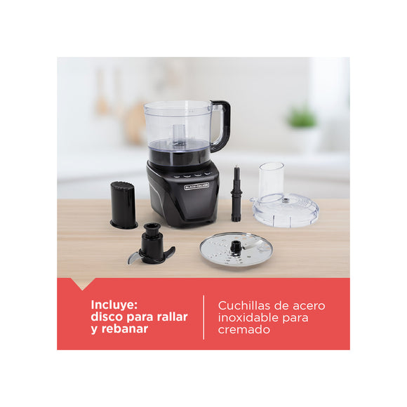 Procesador de Alimentos Black+Decker Silencioso FP4342