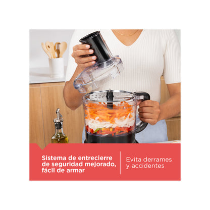 Procesador de Alimentos Black+Decker Silencioso FP4342