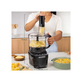 Procesador de Alimentos Black+Decker Silencioso FP4342 - 0